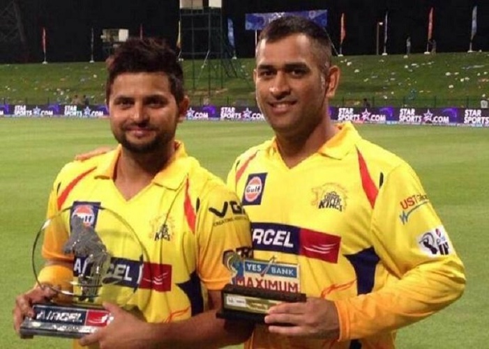 Suresh Raina MS Dhoni