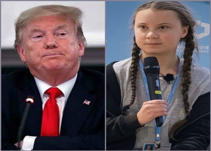 Donald Trump Greta Thunberg Satya Day