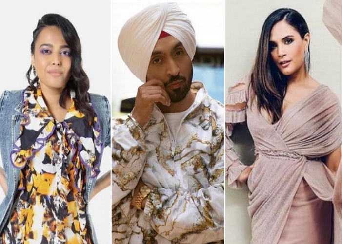 Swara Bhaskar Diljit Dosanj Richa Chaddha