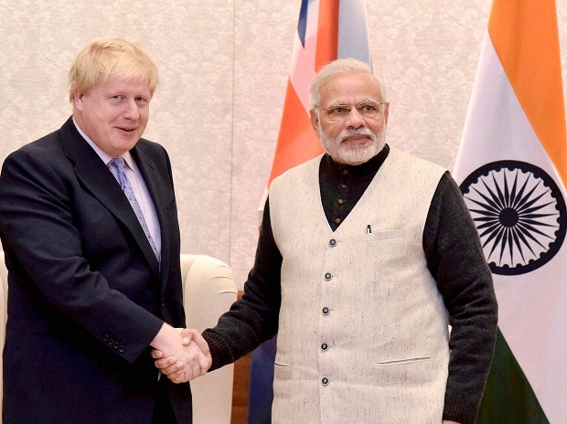 Uk Boris Johnson And Pm Modi Satya Day