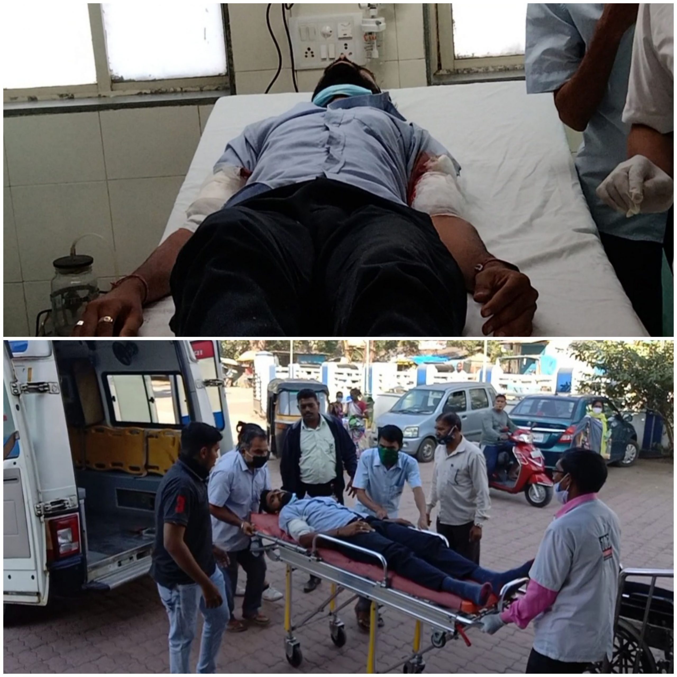 વલસાડ માં પતંગ ની કાતિલ દોરી થી બાઇક ચાલક ને ગંભીર ઇજા 20210115 074413 Scaled Satya Day