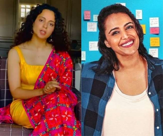 કંગના રનૌત VS સ્વરા ભાસ્કર: કંગના રાનોતે સ્વરા ભાસ્કર પર કરી ટિપ્પણી , આ જવાબ મળ્યો 24 01 2021 Kangana Swara 21303942 Satya Day