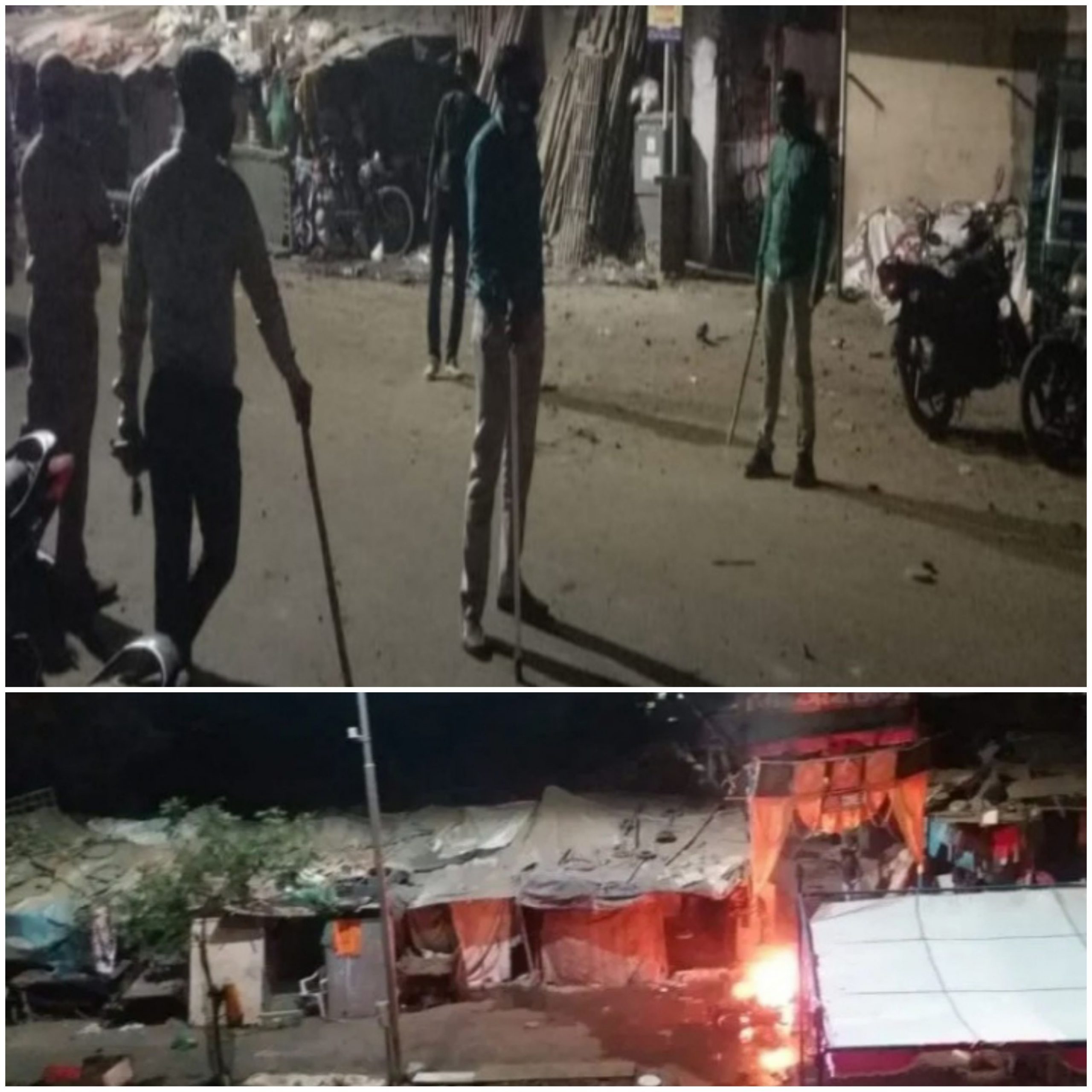 અમદાવાદ ના માધવપુરા માં બબાલ,વાહન માં આગચંપી સાથે ભારે પથ્થરમારો ; પાંચ ને ઇજા 20210203 214608 Scaled Satya Day