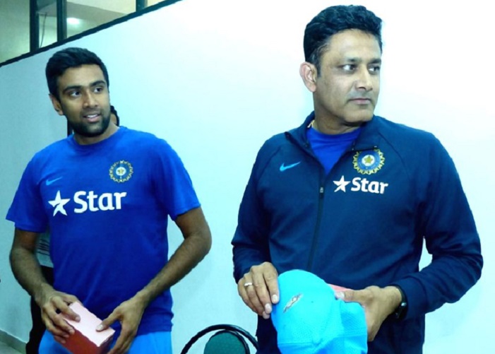 R Ashwin Anil Kumble