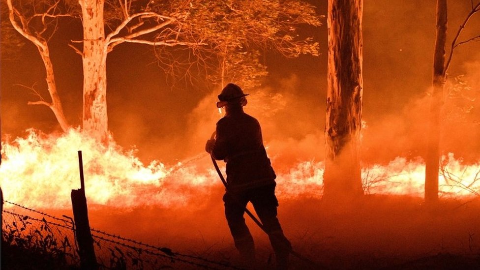 australia fire breaks today