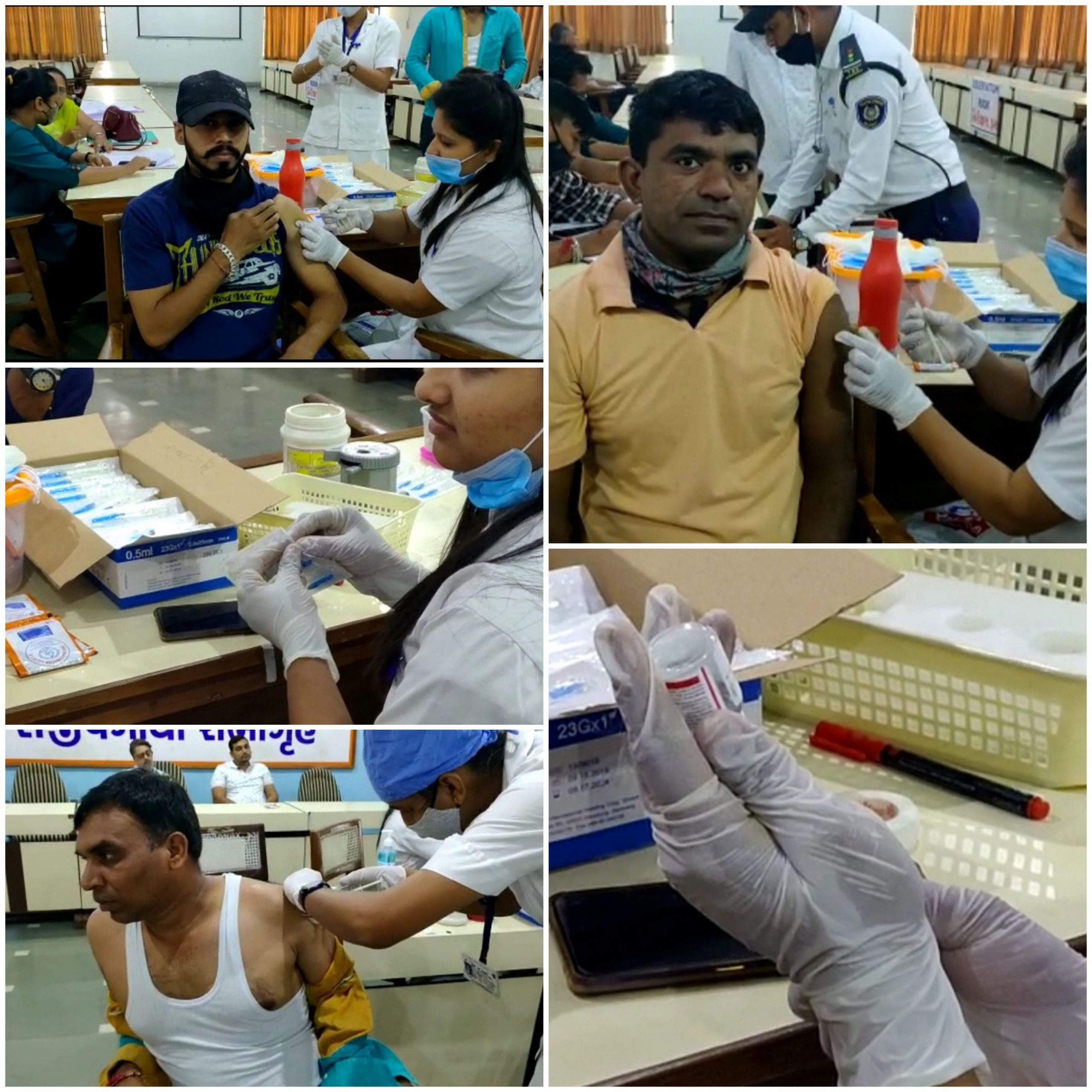 વલસાડ માં કોરોના વોરિયર્સ ને કોરોના વેકશીન નો બીજા તબક્કા માં ડોઝ અપાયા 20210307 095332 Scaled Satya Day