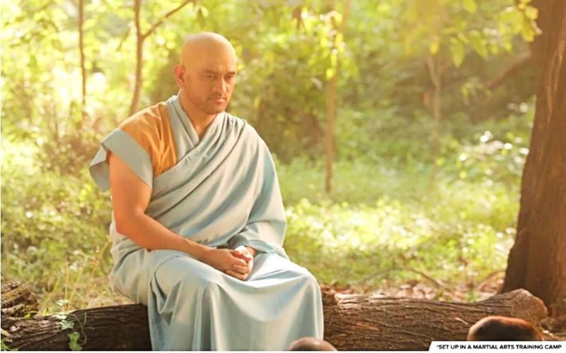 MS dhoni buddhist