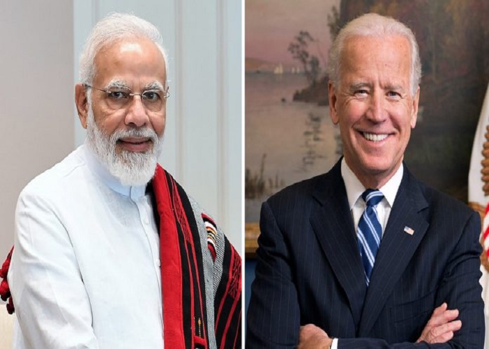 Narendra Modi Jo Biden