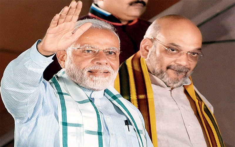 PM modi and amit shah