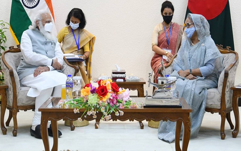 PM modi and shekh hasina