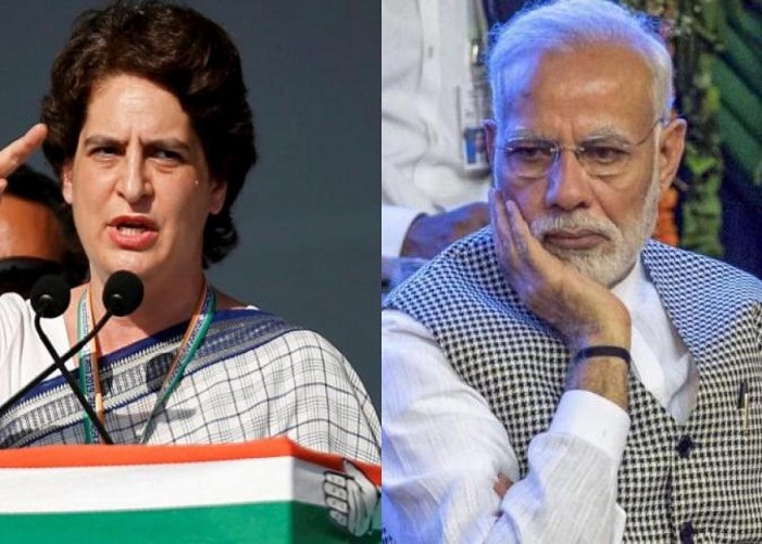 Priyanka Gandhi Narendra Modi Satya Day