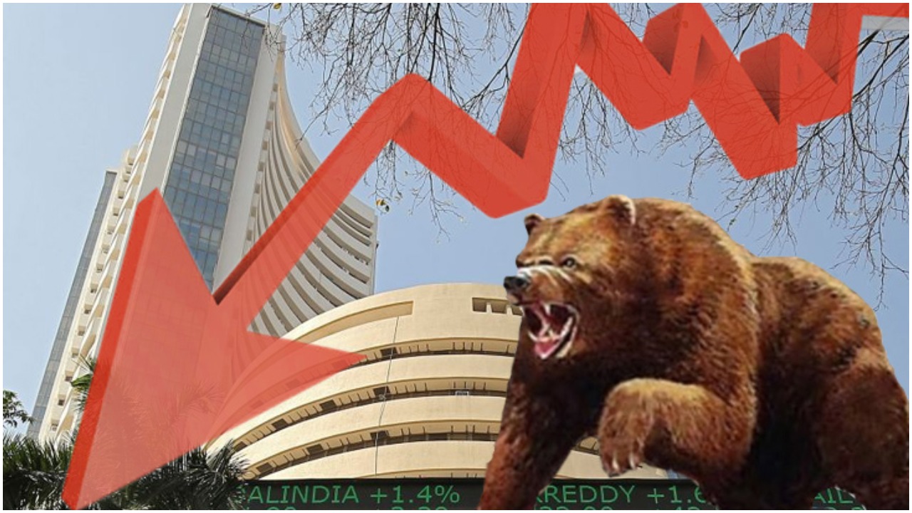 Sensex Down 2 Satya Day