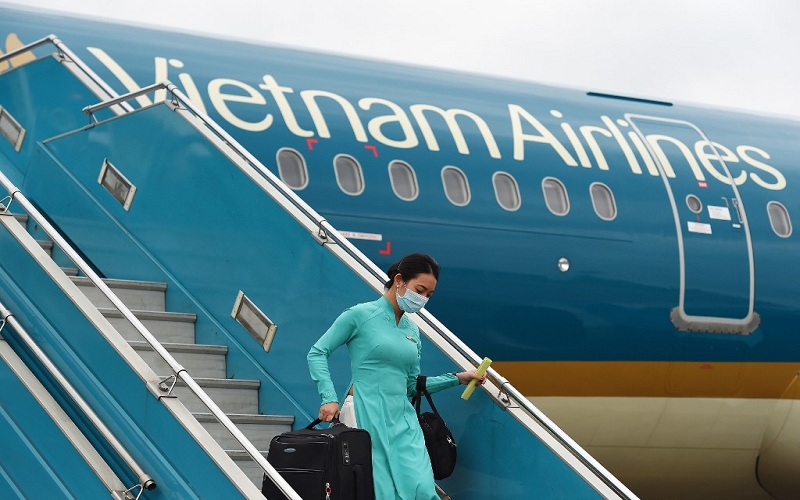 Vietnam Airlines Flight Attendant Satya Day