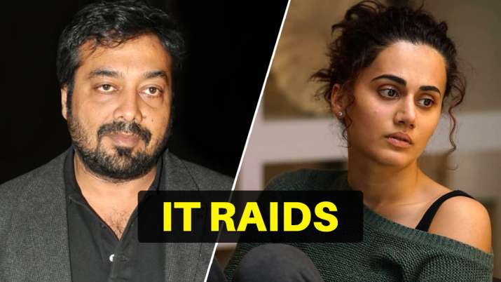 anurag kashyap taapsee pannu IT Raid