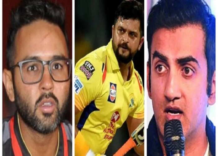 Gautam Gambhir Parthiv Patel Suraesh Raina