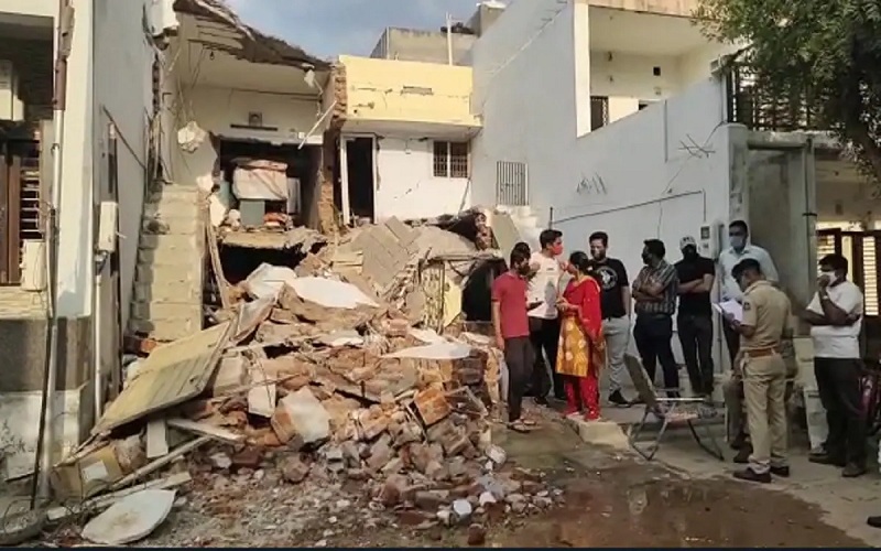 building collapsed sd