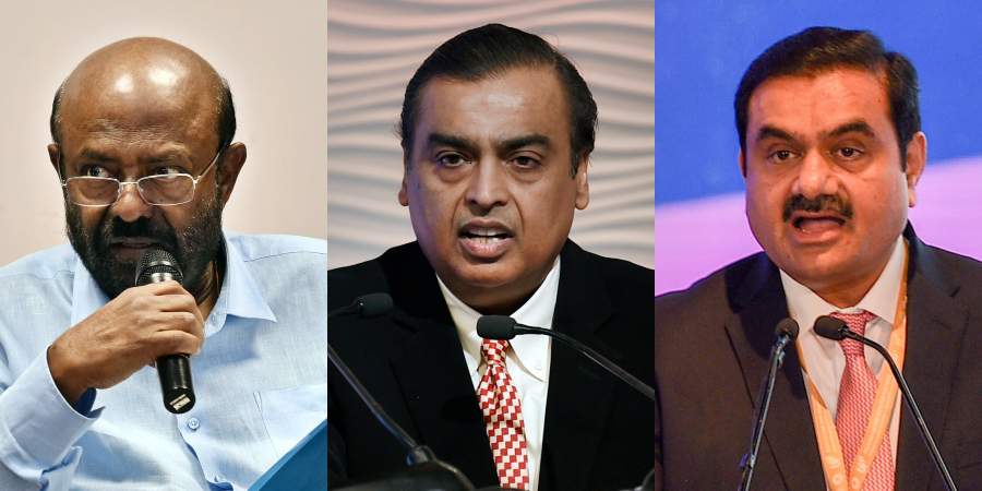 Mukesh Ambani And Gautam Adani Satya Day