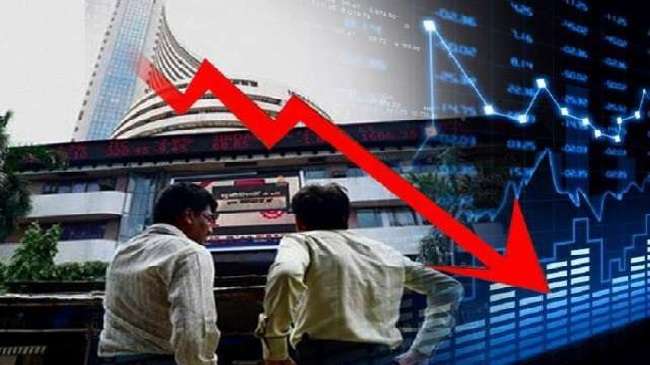 Sensex Down Satya Day