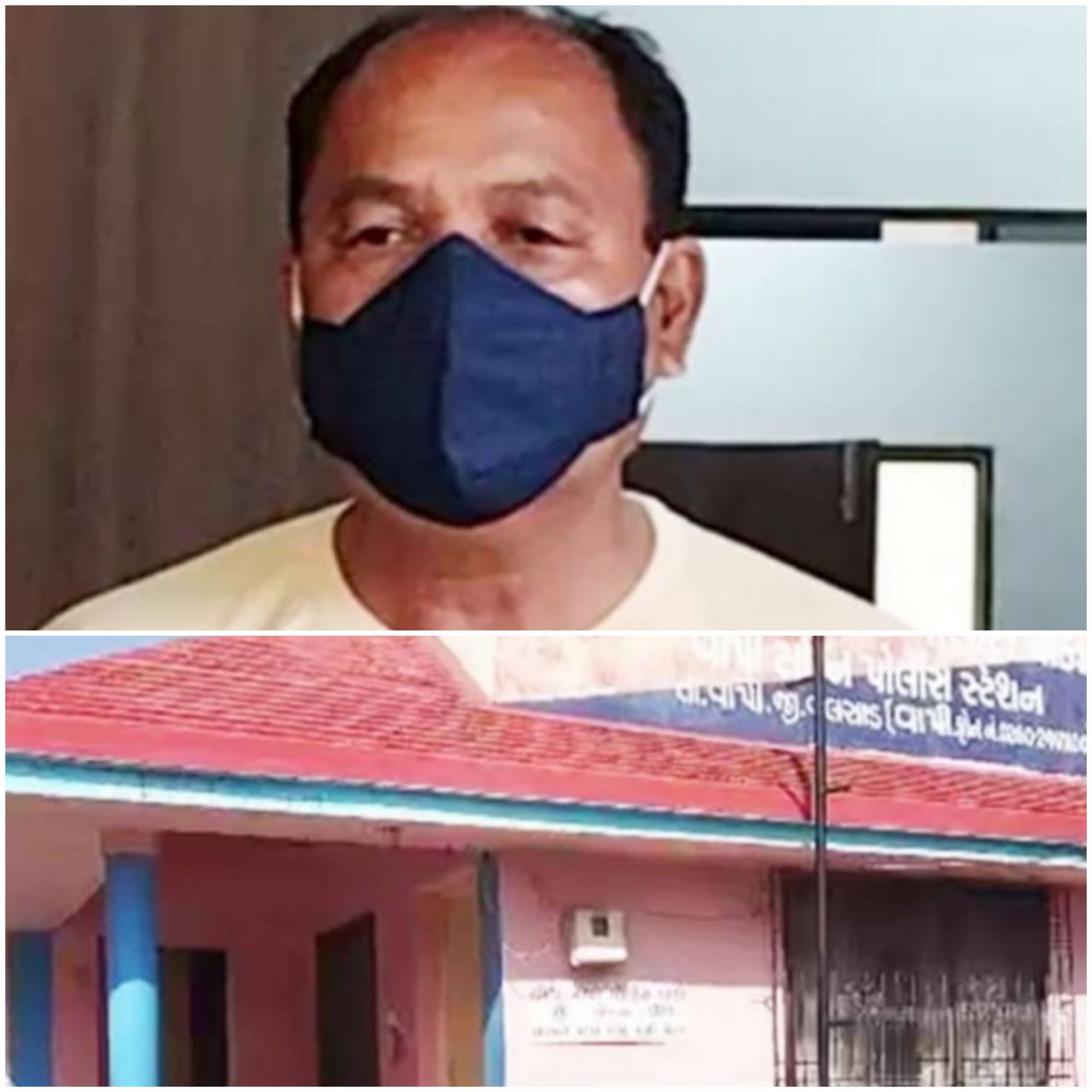 વાપી માં રૂ.એક લાખ લેવા જતા PSI દાફડા ભેરવાયા : ACB ની ટ્રેપ માં ફિટ થઈ ગયા 20210524 082223 scaled