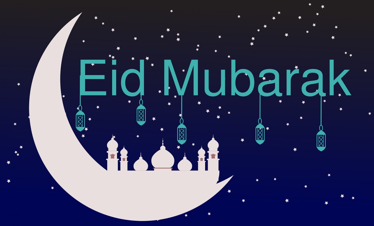 EID-UL-FITR: બુધવારે સવ્વાલનો ચાંદ નહીં દેખાતા મુસ્લિમ બિરાદરો શુક્રવારે રમઝાન ઈદની સાદગીથી ઉજવણી કરશે eid mubarak 4541470 1280