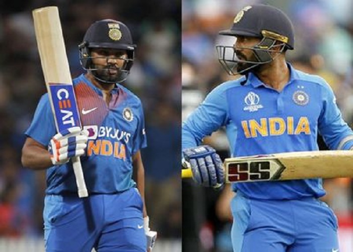 Dinesh Karthik Rohit Sharma