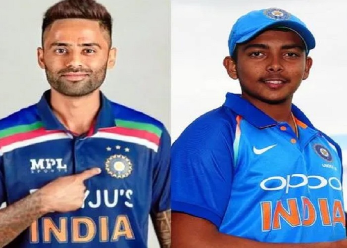 Prithvi Shaw Suryakumar Yadav