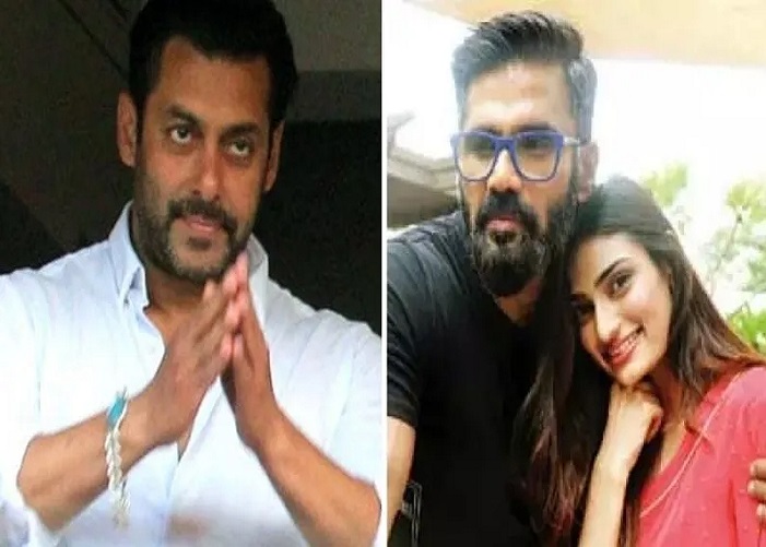 Salman Khan Athiya Sunil Shetty