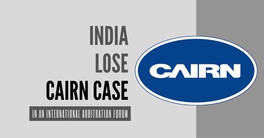 Cairn Energy Case Satya Day