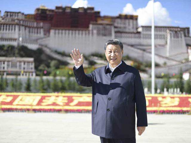 China Jinping Tibetan Visit Satya Day