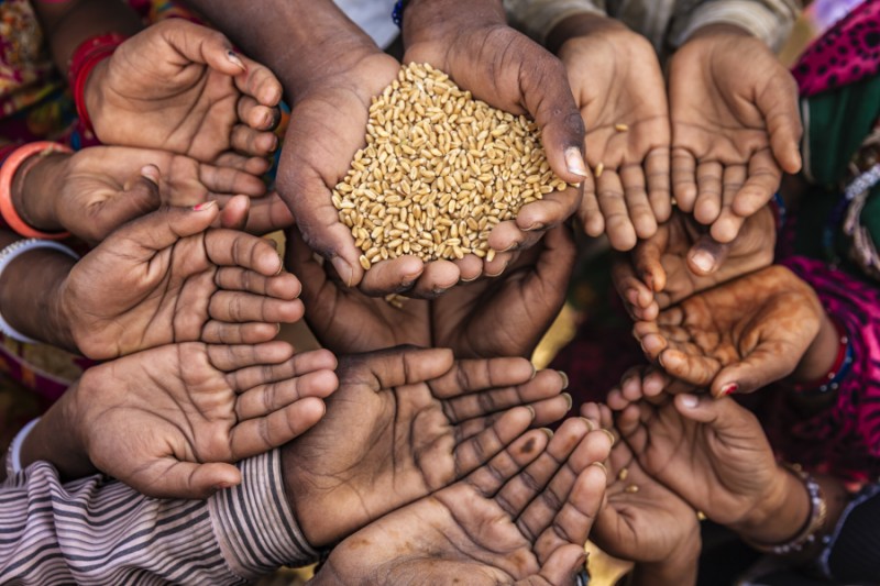 Hungry People In World Satya Day