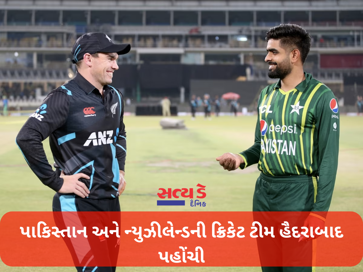 Cricket World Cup Pakistan And New Zealand Cricket Team Reached Hyderabad