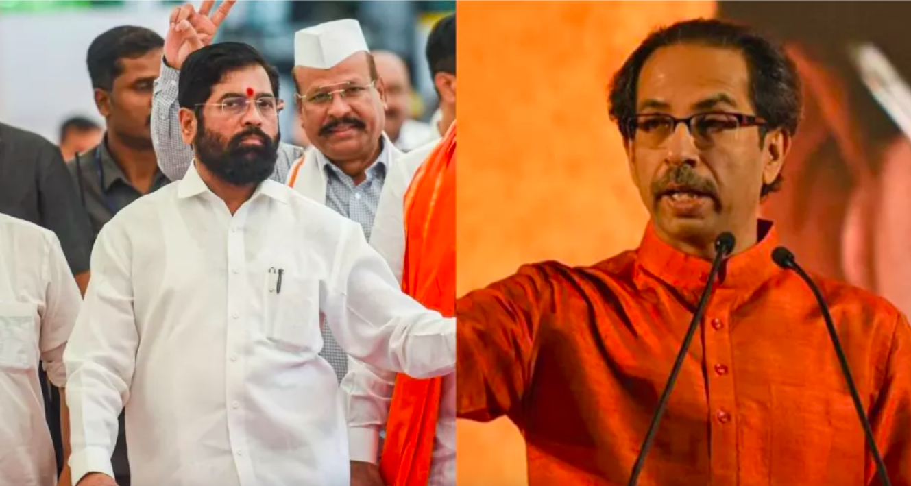 Uddhav And Shinde Satya Day