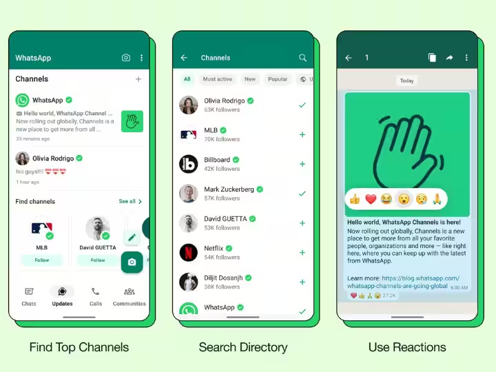 whatsapp channels