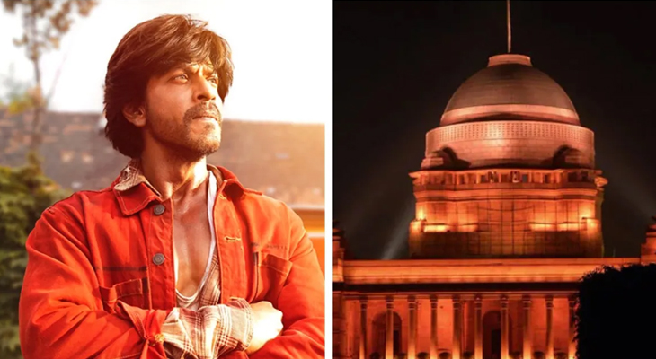 A special screening of Dunky was held at Rashtrapati Bhavan