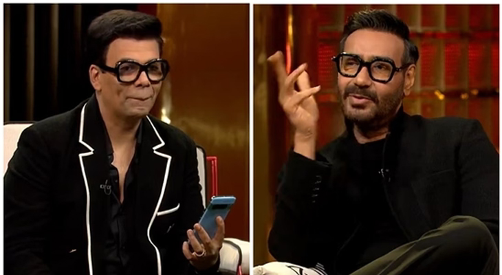 Ajay Devgn gave Karan a clean sweep