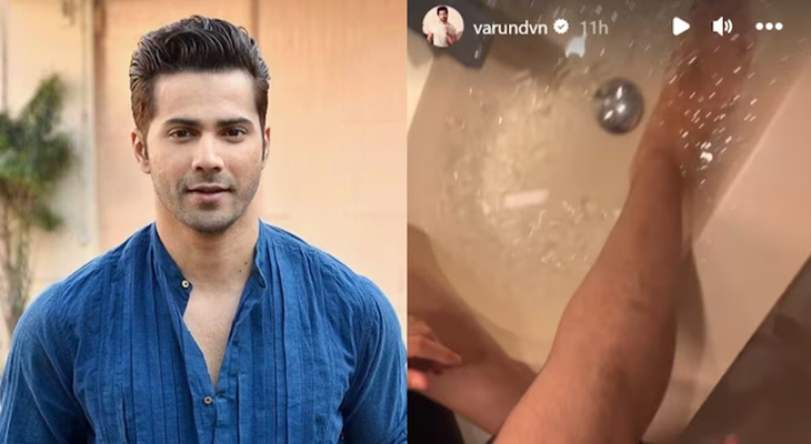 Varun Injured During The Shooting Of Vd 18 1 Satya Day