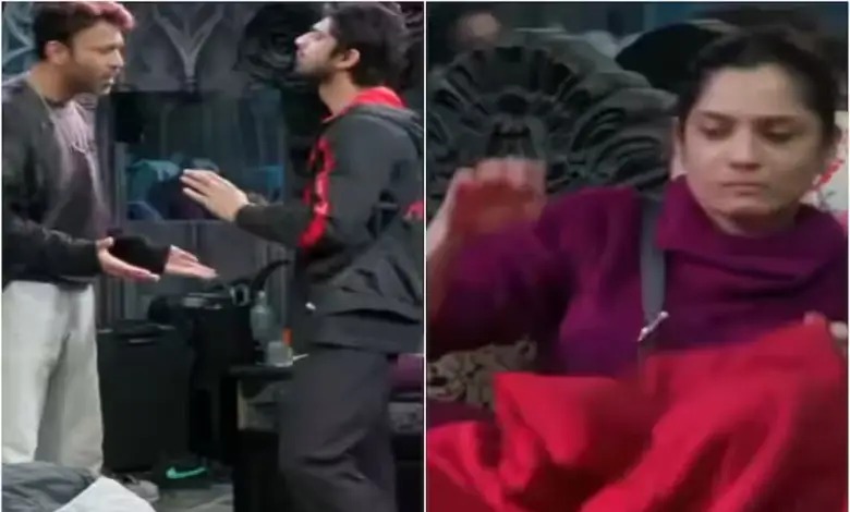 bigg boss 17 vicky jain tries to slap wife ankita lokhande during argument clip goes viral