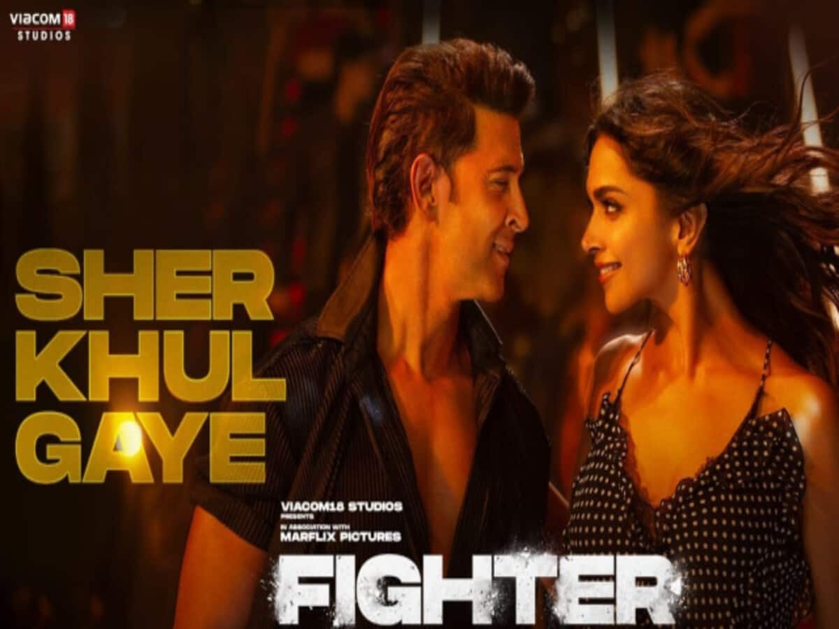 Fighter Sher Khul Gaye Song Starring Hrithik Roshan Deepika Padukone Music By Vishal Sheykhar Kumaar Bhushan K Satya Day