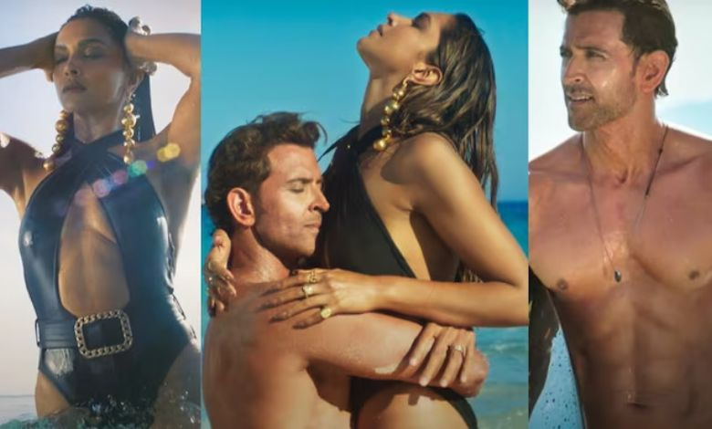 hrithik roshan and deepika padukones chemistry in ishq jaisa kuch song creates buzz