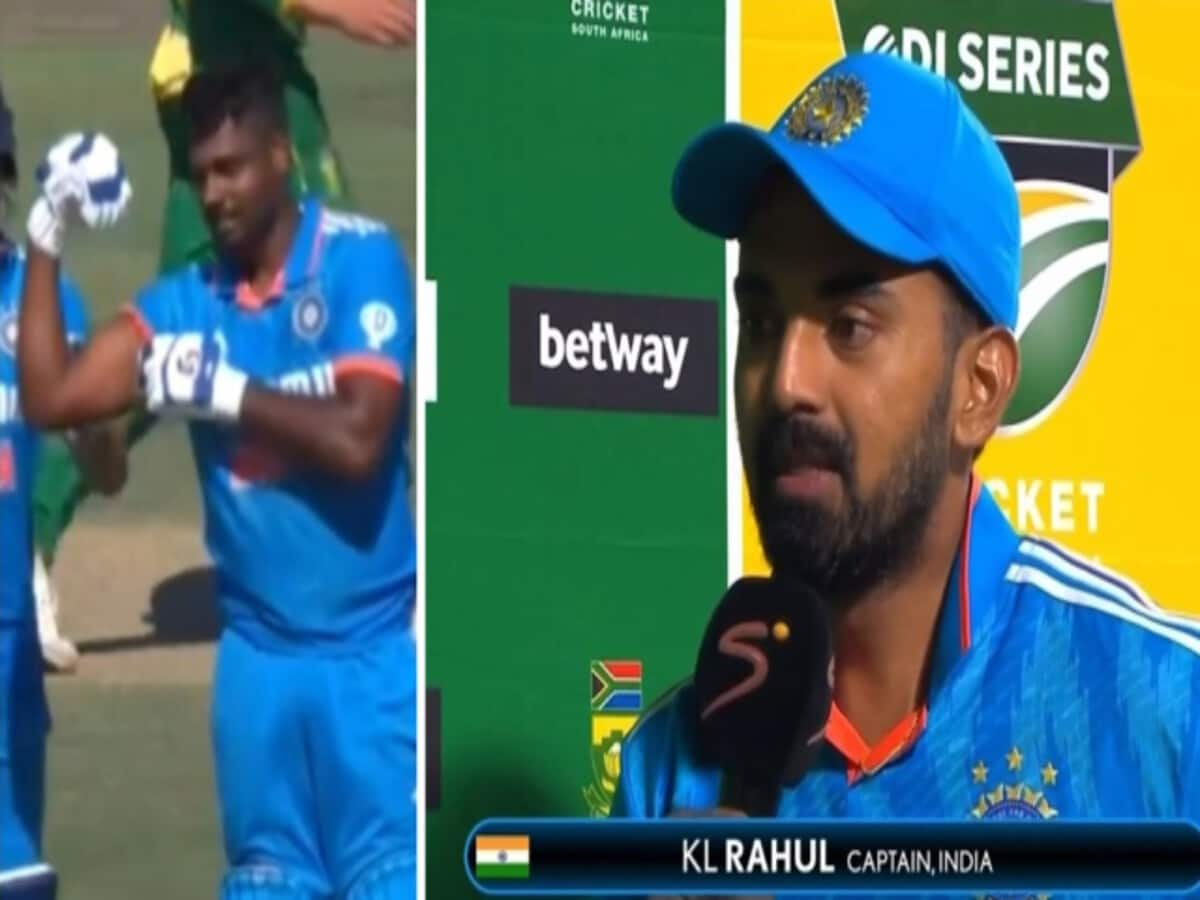 ind vs sa kl rahul told the harsh reality why sanju samson could not fit in the odi team india vs south africa