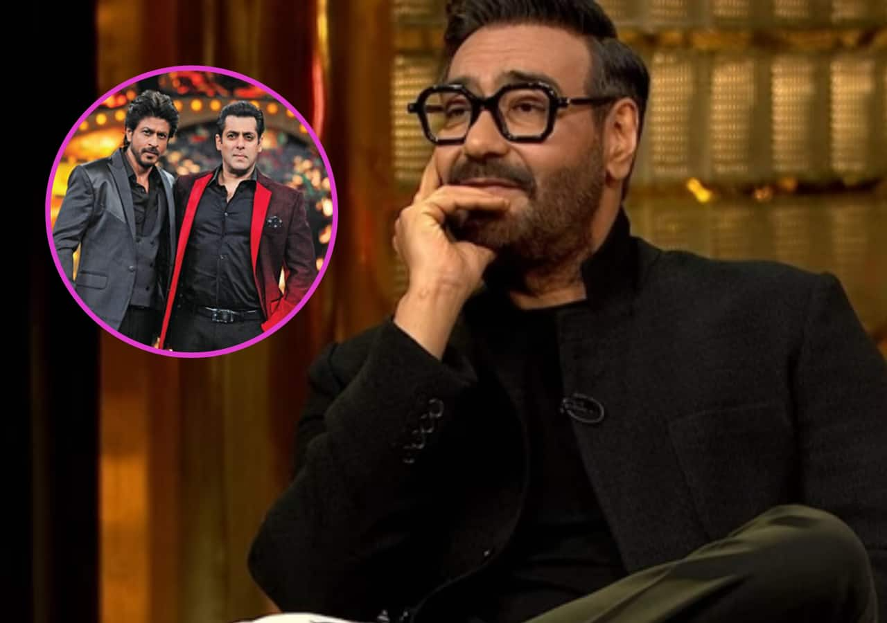 koffee with karan 8 ajay devgn reveals who has more bank balance star salman khan and shah rukh khan dunki read interesting answer here