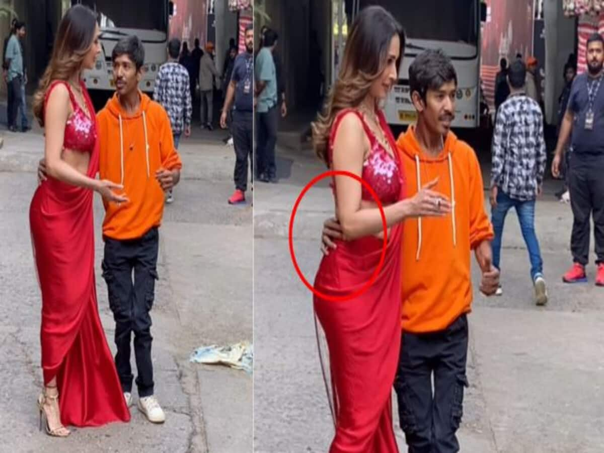 Malaika Arora Fan Puts Hand On Her Waist Actress Reaction Become Talk Of Town Satya Day