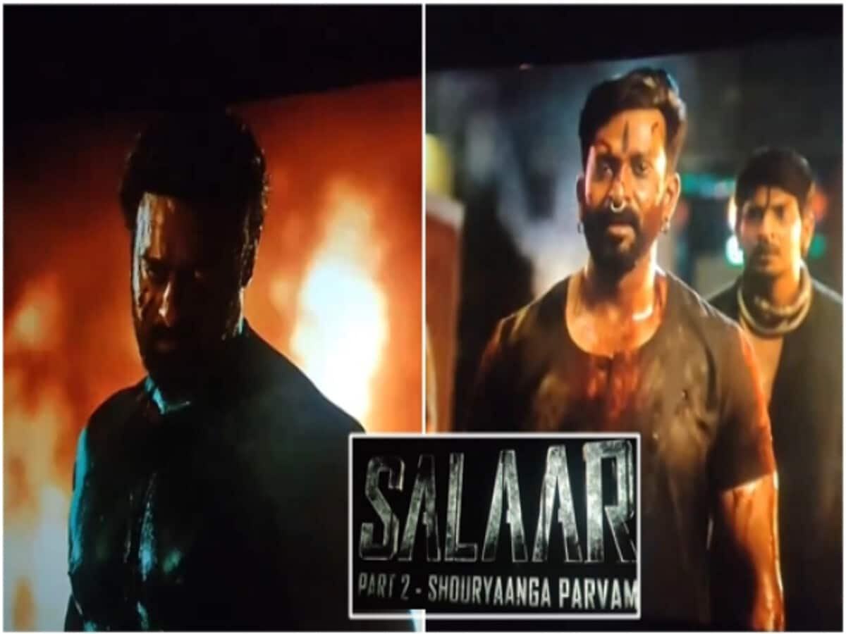 Salaar Part 2 Shouryaanga Parvam Viral Clip From Salaar Part 1 Ceasefire Post Credit Starring Prabhas Prithviraj Sukumaran Directed By Prashanth Nee Satya Day