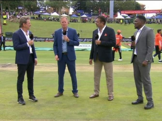 cape town test pitch controversy shastri pollock debate