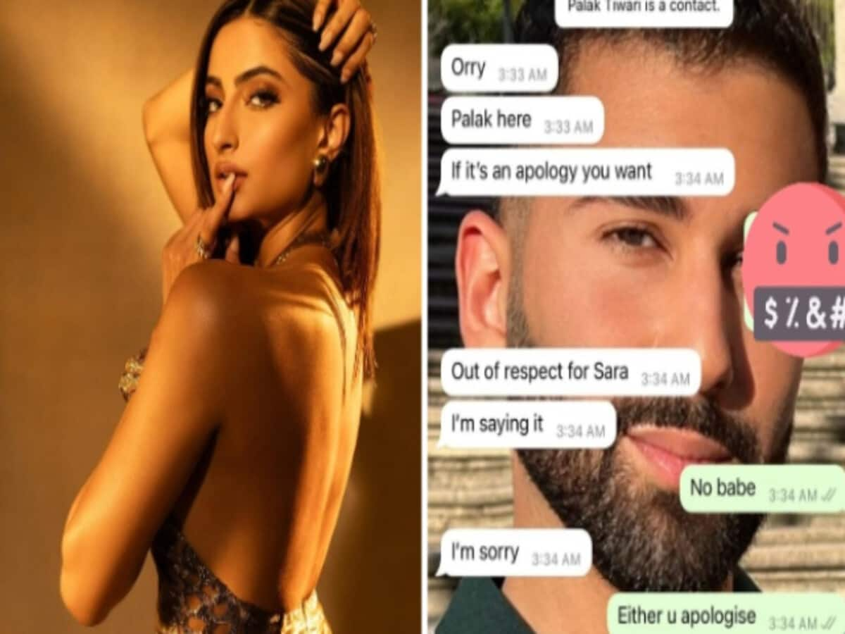 palak tiwari middle finger chat controversy orry says no one asking what she is apologising for she crossed line