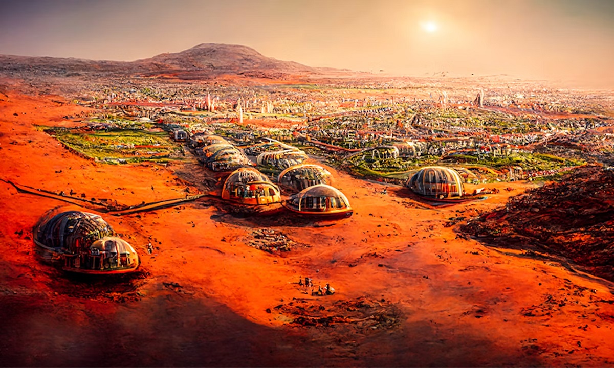 human colony in mars