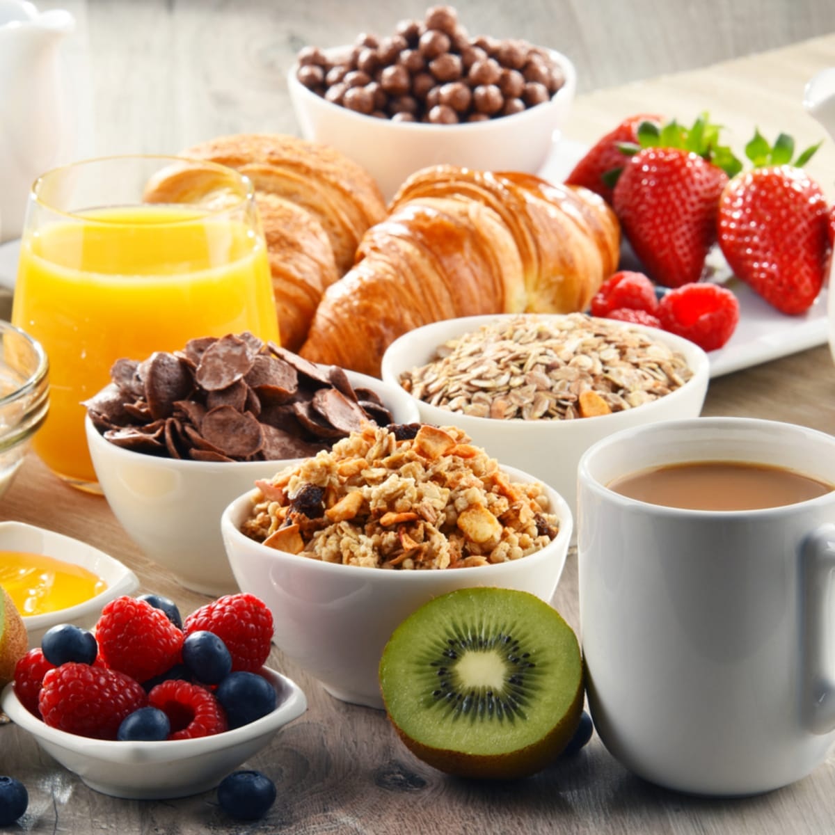 right time to breakfast