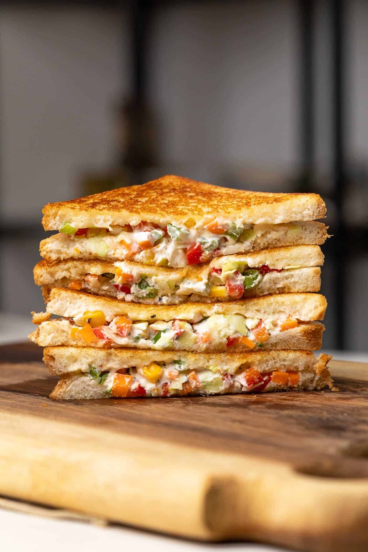 Curd Corn Sandwich Satya Day