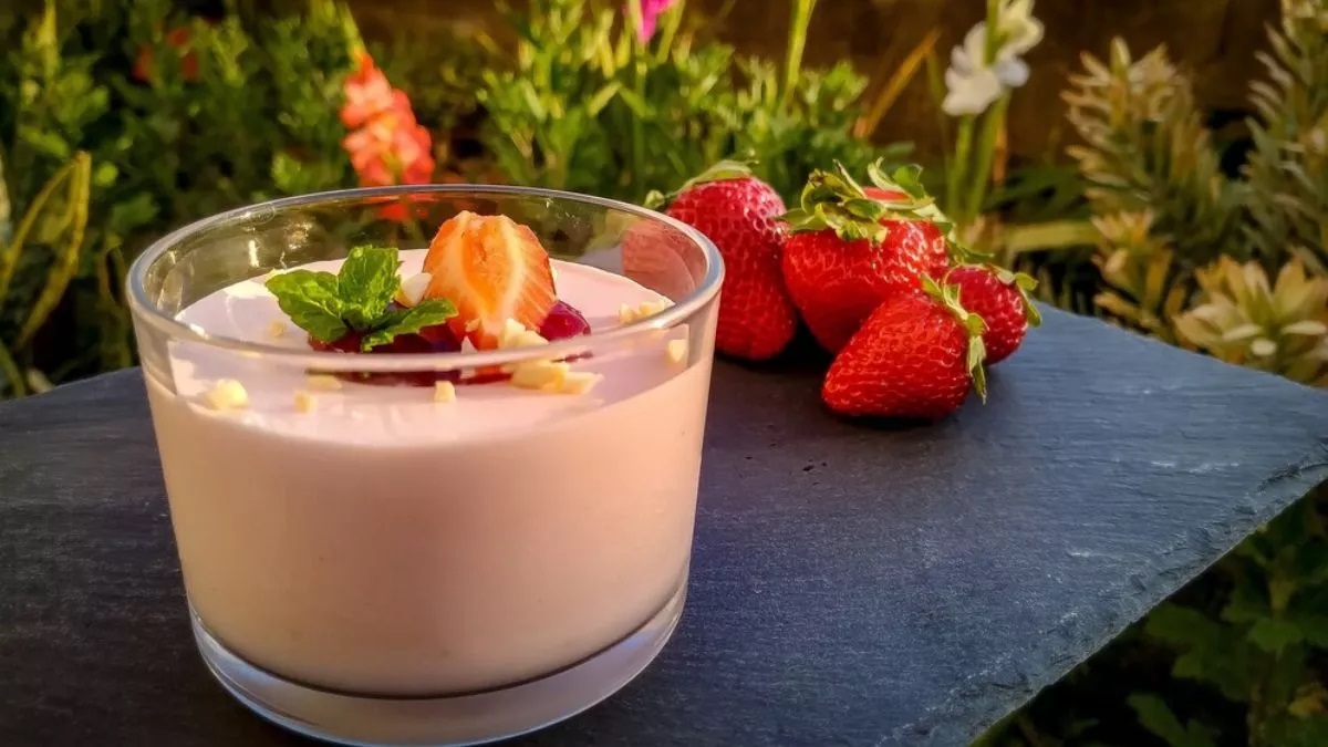 SATRAWBERRY THANDAI