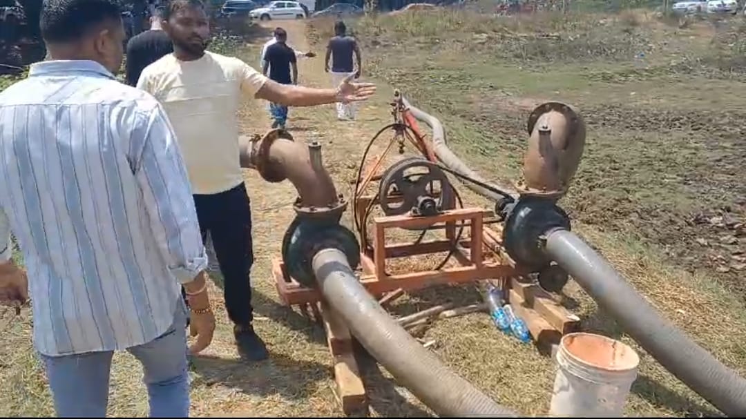 ઉદવાડા ગેરકાદેસર રીતે માટી